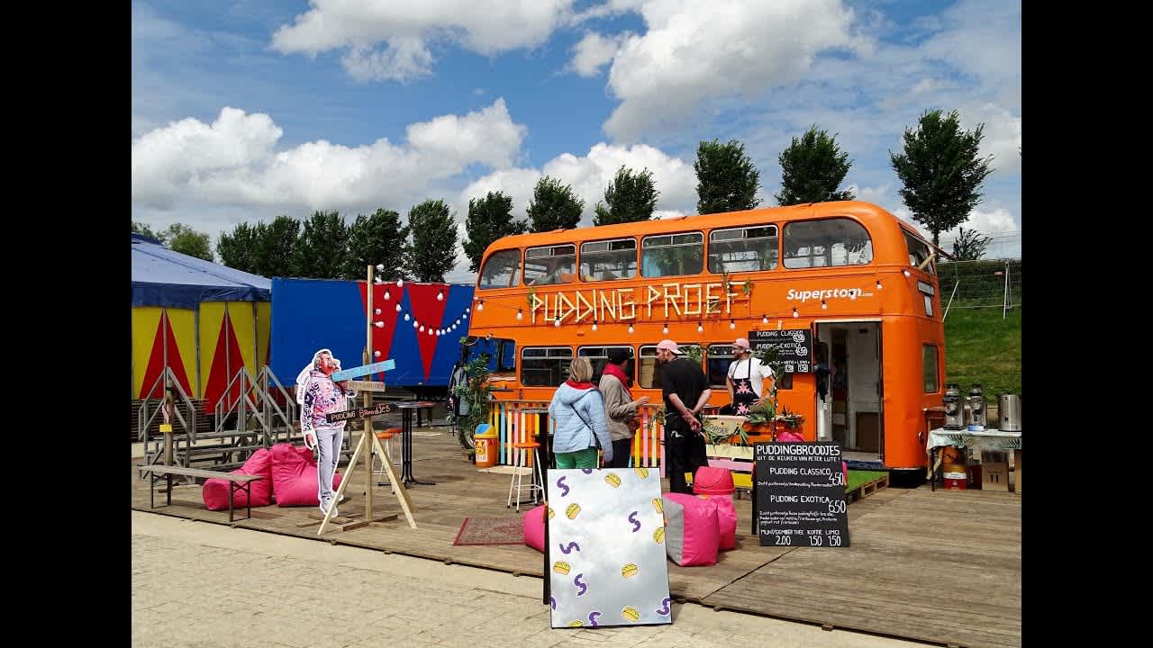 Rollende Keukens food trucks at Westerpark Amsterdam