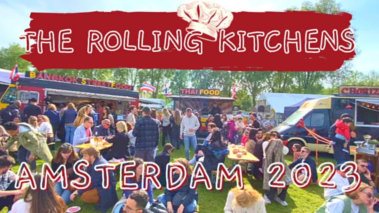 Food trucks at Rolling Kitchens Amsterdam